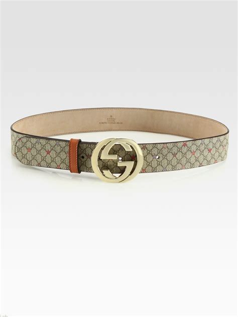 gg large brown buckle belt gucci|Gucci belt with tiger buckle.